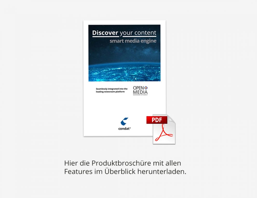 Produktbroschüre Smart Media Engine