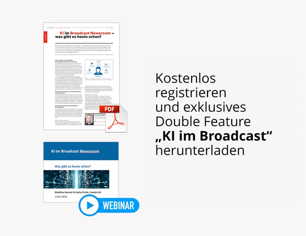 Jetz Double Feature "KI im Broadcast" herunterladen